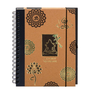5 Subject Rustic Spiral Notebook A front