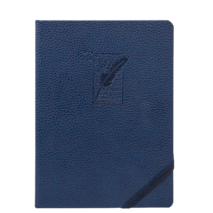 A5 organizer notebook Blue Front