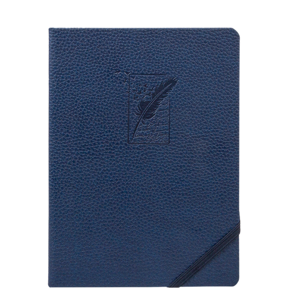 A5 organizer notebook Blue Front