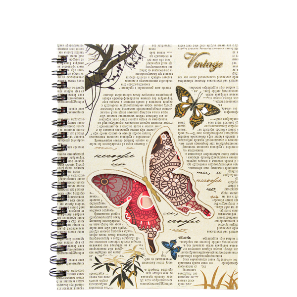 Rustic Vintage Notebook_B front