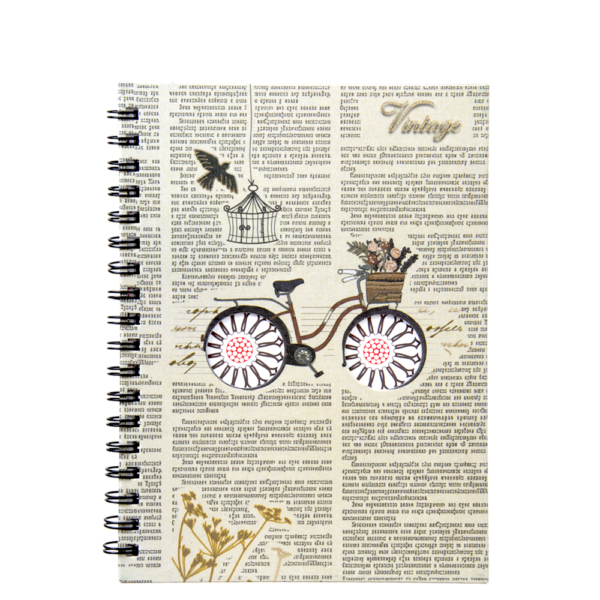 Rustic Vintage Notebook_A front